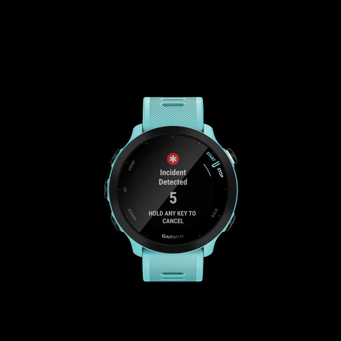 Garmin Forerunner® 55 Montre De Course Gps - Suivi Sportif Et De Fitness, Resistant A L'eau - Aqua