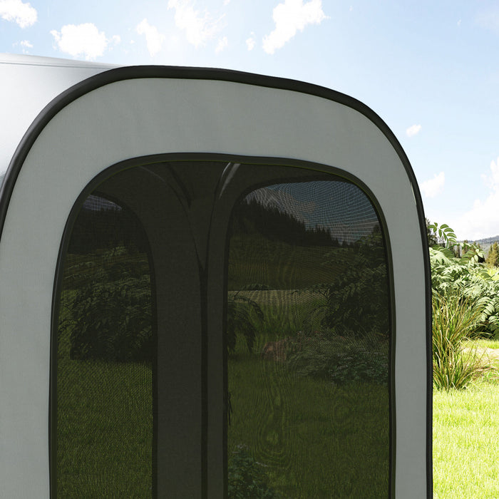 Outsunny Tente Moustiquaire, Tonnelle De Camping Avec Sac De Transport