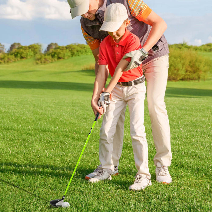 Ultimate Junior Golf Club Set Pour Enfants Comprend 165cc #3 Fairway Wood Et #7 Iron Green