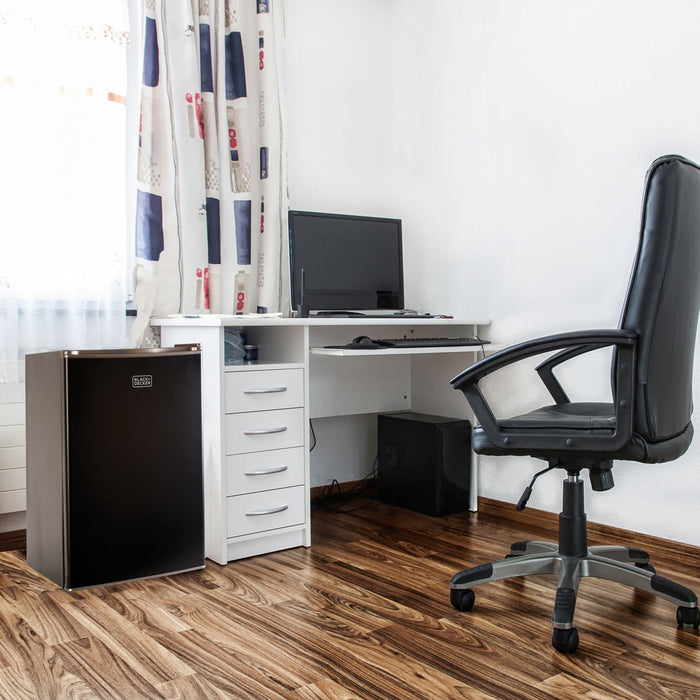 Refrigerateur compact BLACK+DECKER serie BCRK, 71 L (2,5 pi³), BCRK25B, noir