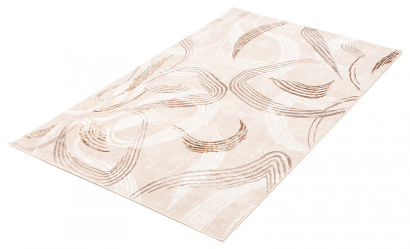 Carpette Wisp taupe - 5 pi 0 po x 8 pi 0 po