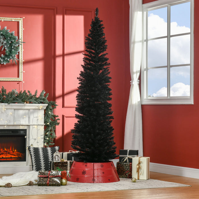 Homcom Arbre De Noel, Arbre De Noel Fin Avec Branches Realistes