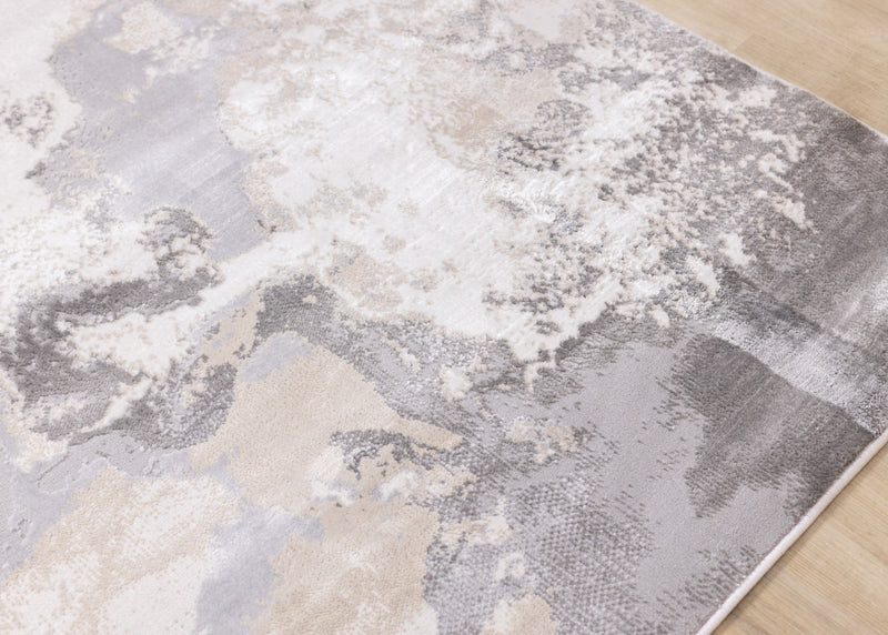 Carpette London à motif d’océan ondulé - 5 pi 3 po x 7 pi 7 po
