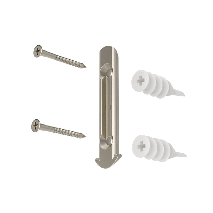  Tringle à rideaux extensible Loop de Umbra nickel de 1 po - 42 po à 120 po