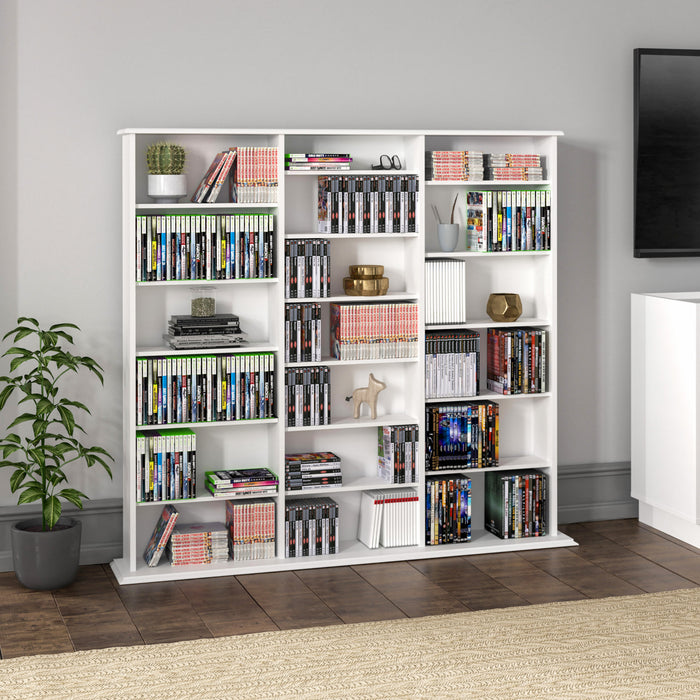 Console Simply Modern de Prepac à 3 tiroirs - blanche