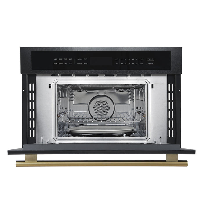 Four a micro-ondes encastrable a convection noir Oliena 30 pouces, 1,6 pi³ - FMWDR3093-30BLK