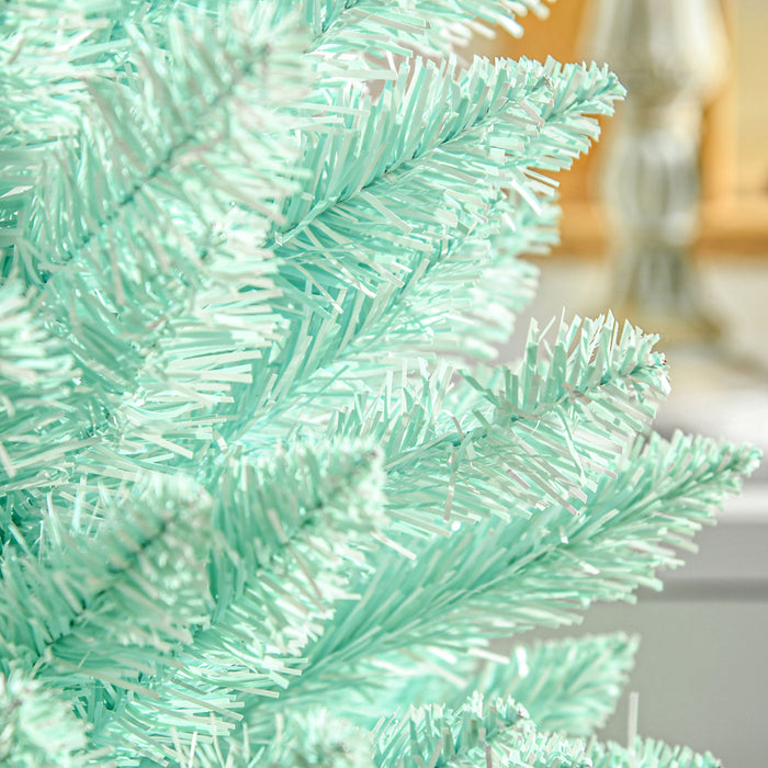 Homcom Arbre De Noel Artificiel Fin De 6pi, Bleu Degrade