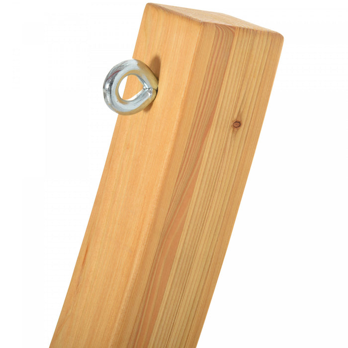 Outsunny 11' Support De Hamac En Bois Accessoires De Camp De Pique-nique De Jardin Universels, 484 Lb