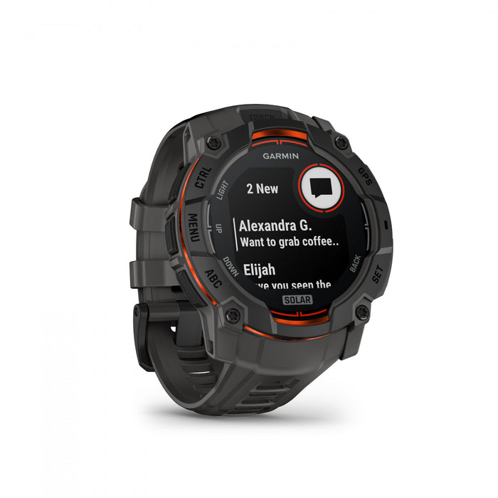  Black With Charcoal Silicone Band