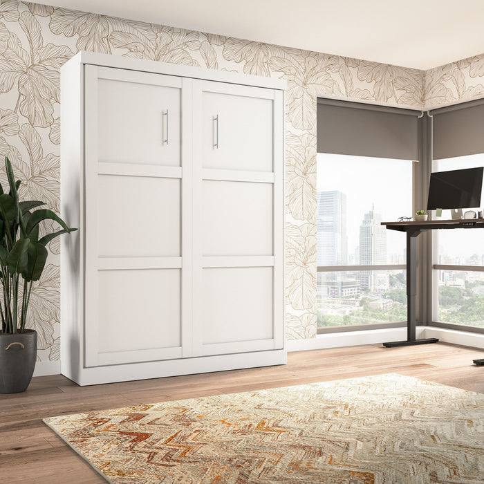 Grand lit escamotable mural Pur de Bestar de 65 po