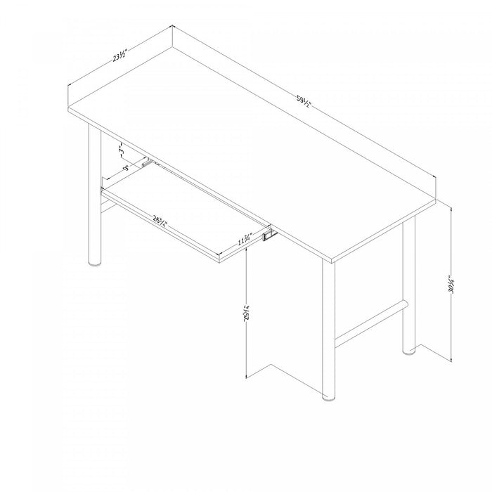 Bureau Ezra - chêne nordique