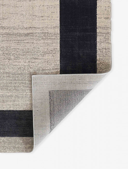 Tapis Contemporain Sorelle 2'2\" x 7'7\" en Gris