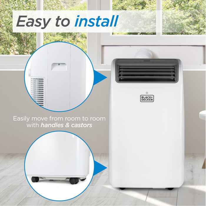 Climatiseur portatif Black+Decker de 8 150 BTU - BPT08WTB