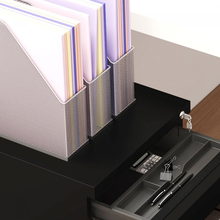 Vinsetto Classeur Vertical A 2 Tiroirs Pour Lettre A4 Format Legal