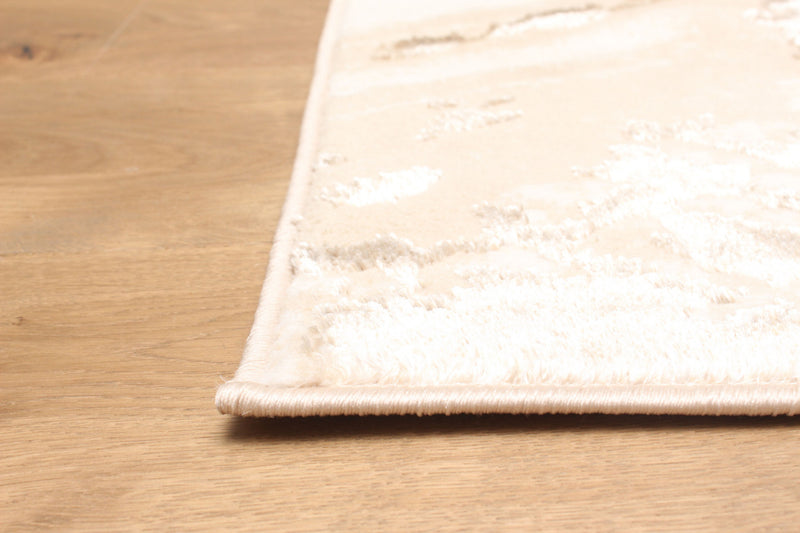 Tapis Contemporain/Moderne Dove 8'0\" x 10'0\" en Ivoire