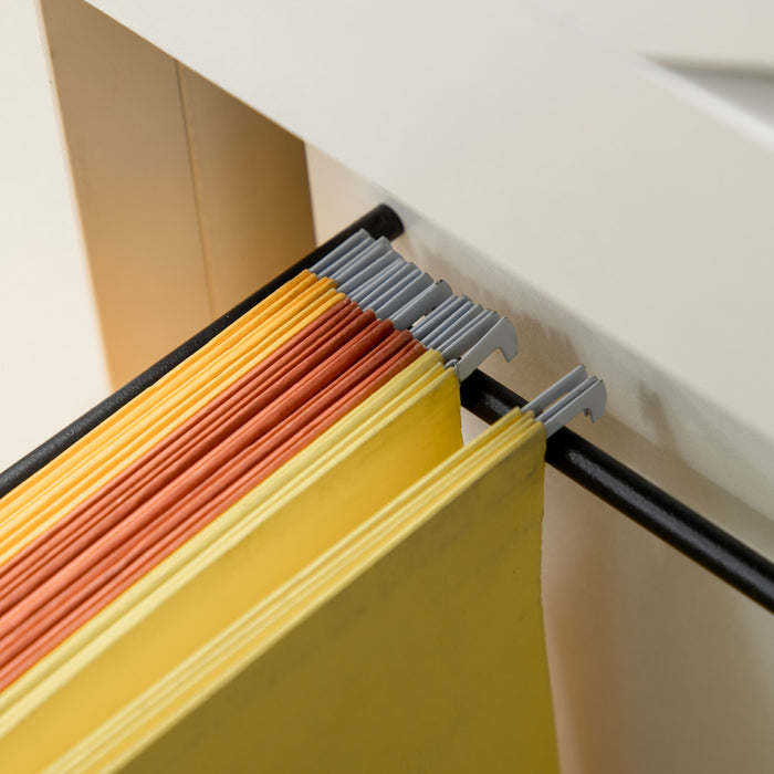 Vinsetto Classeur Vertical Avec Barres Suspendues Pour Feuille A4