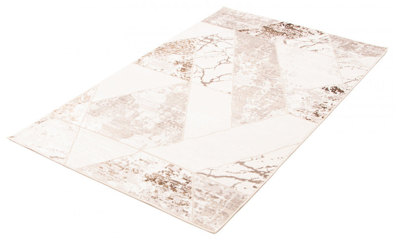 Carpette Vivian ivoire - 8 pi 0 po x 10 pi 0 po  