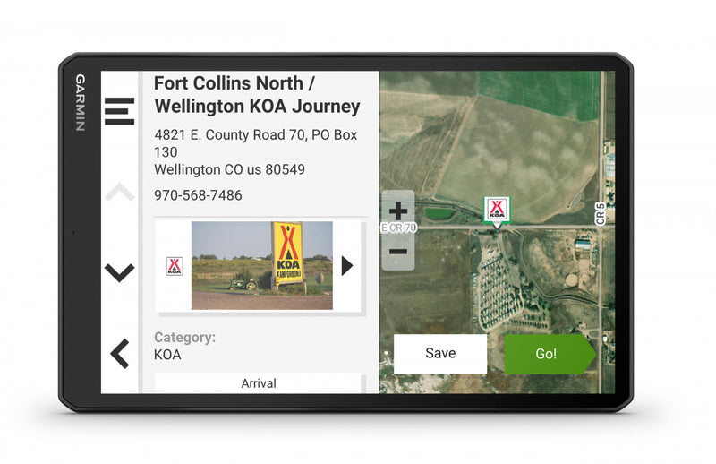 Garmin Rv 1095, Gps Navigateur Rv 10\" - Itineraires Personnalises Et Avertissements Routiers Avec Ecran Ips Large De 10\"