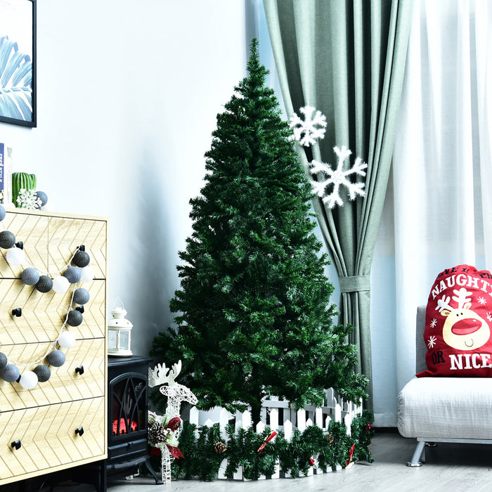 Homcom Arbre De Noel Artificiel De 6 Pieds Avec 1000 Pointes