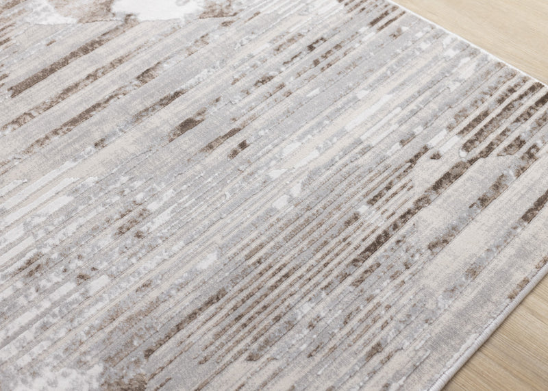 Carpette London à motif géométrique pour l’intérieur - 5 pi 3 po x 7 pi 7 po