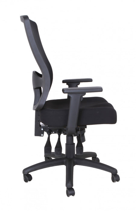 TygerClaw Chaise de Bureau de Travail en Maille Reglable a Dossier Mi-Haut