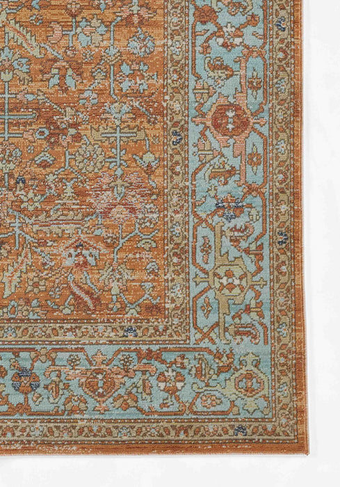 Tapis Traditionnel Hailey 7'10\" x 10'6\" en Orange
