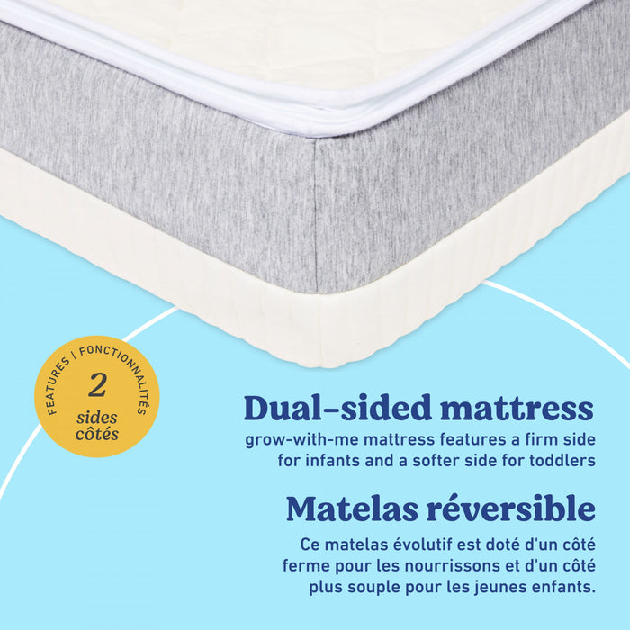 Graco Ultra Matelas 2-en-1 haut de gamme pour lit de bebe et de tout-petit
