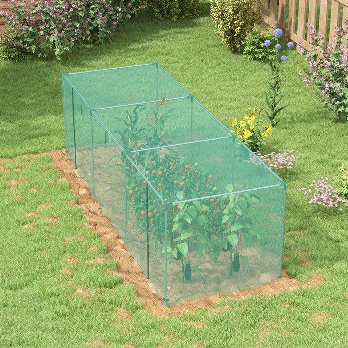 Outsunny Cage De Culture Tente De Protection Des Plantes 12 Pi X 4 Pi, Vert