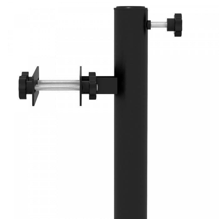 Outsunny Support De Parasol De Terrasse, Support De Montage Reglable