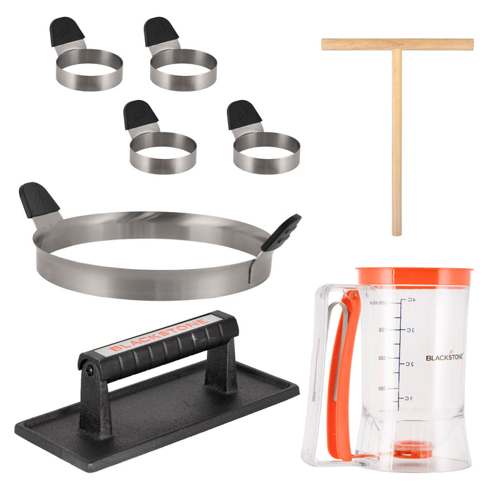 Ensemble pour déjeuner de série Culinary de Blackstone de 8 pièces pour plaque chauffante - 5324