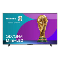  Téléviseur intelligent QLED à Mini DEL HISENSE QD7QFM UHD 4K de 55 po avec IA et Fire TV (55QD7QFM)