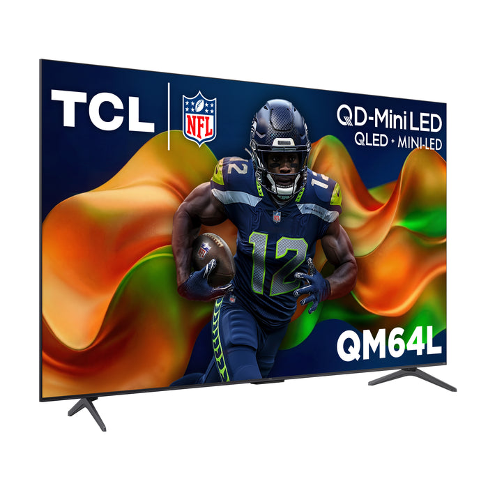 Téléviseur intelligent Mini DEL QD TCL QM64L 4K de 55 po avec Fire TV (55QM64L) - modèle 2026