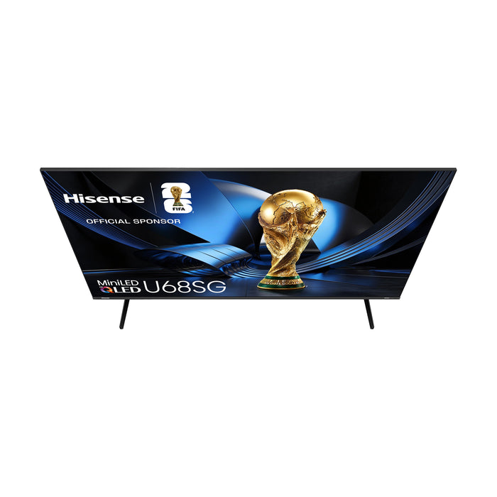 Téléviseur QLED Hisense U68SF UHD 4K de 55 po avec Mini DEL et IA (55U68SF) - modèle 2026
