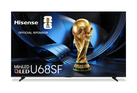  Téléviseur QLED Hisense U68SF UHD 4K de 55 po avec Mini DEL et IA (55U68SF) - modèle 2026