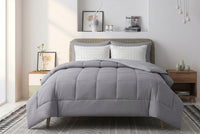  Ensemble Douillette Reversible 7 Morceaux pour Lit Double