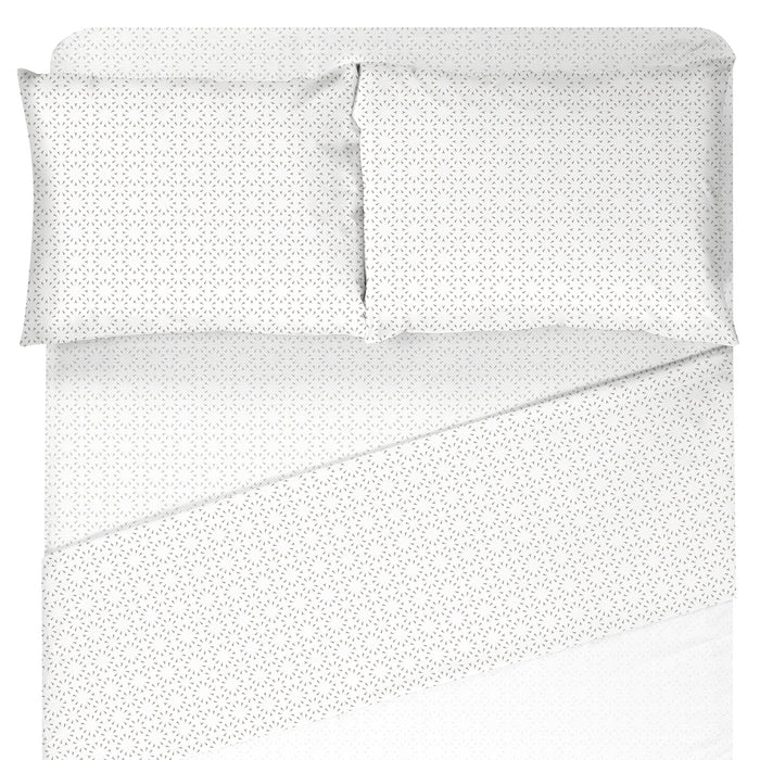Ensemble Douillette Reversible 7 Morceaux pour Lit Double