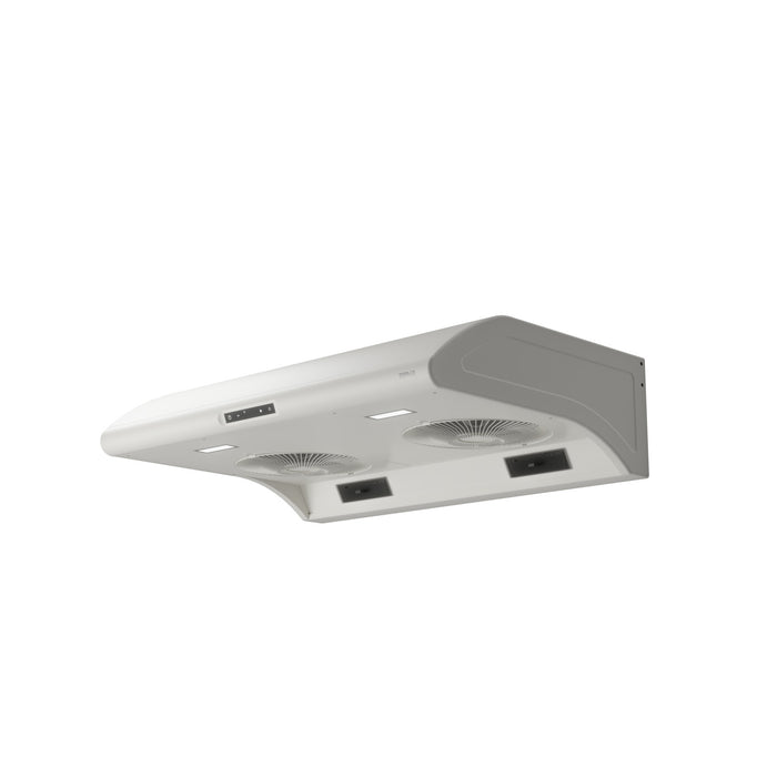 Hotte de cuisinière sous l’armoire Typhoon de Zephyr de 30 po - blanc - AK2100CW