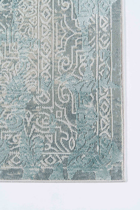 Tapis Traditionnel Elysia 5'1\" x en Bleu