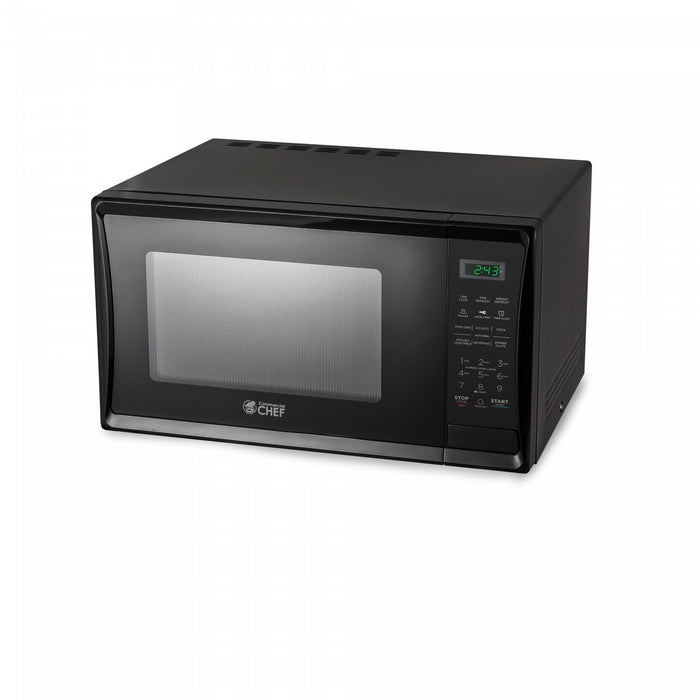 Four a micro-ondes de comptoir Commercial Chef serie CHM, 1,1 pi³, CHM11MB, noir