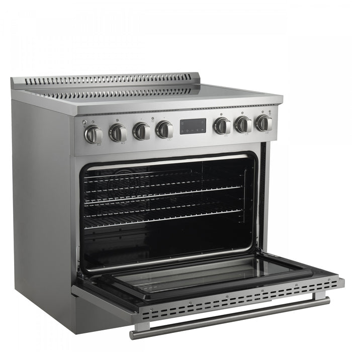 Cuisiniere a induction Torino de 36 po, acier inoxydable – FFSIN0936-36