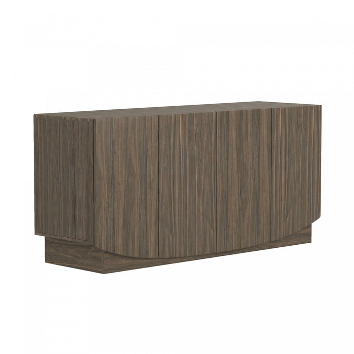Buffet contemporain Ardea 60\" en noyer
