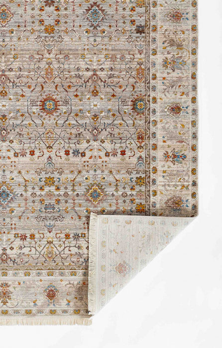 Tapis Traditionnel Zaina 8'0\" x 10'0\" en Gris