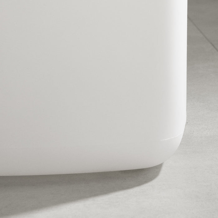 Table de fauteuil Dalya pour l’extérieur - blanche