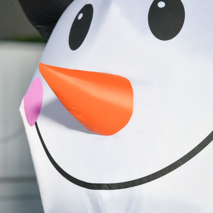 Homcom Bonhomme De Neige Gonflable