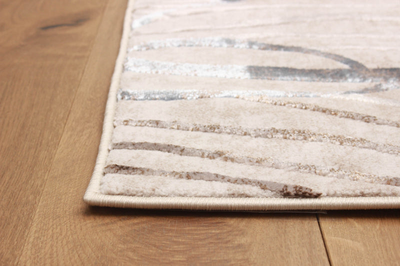 Carpette Leah ivoire - 5 pi 0 po x 8 pi 0 po  