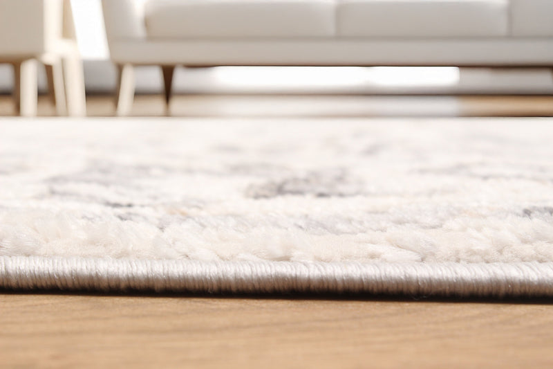 Tapis Traditionnel Mira 8'0\" x 10'0\" en Gris