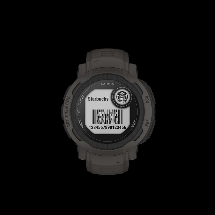 Garmin Instinct® 2 Montre Gps Intelligente - Pour La Randonnee, Le Velo Avec Support Multi-gnss - Graphite