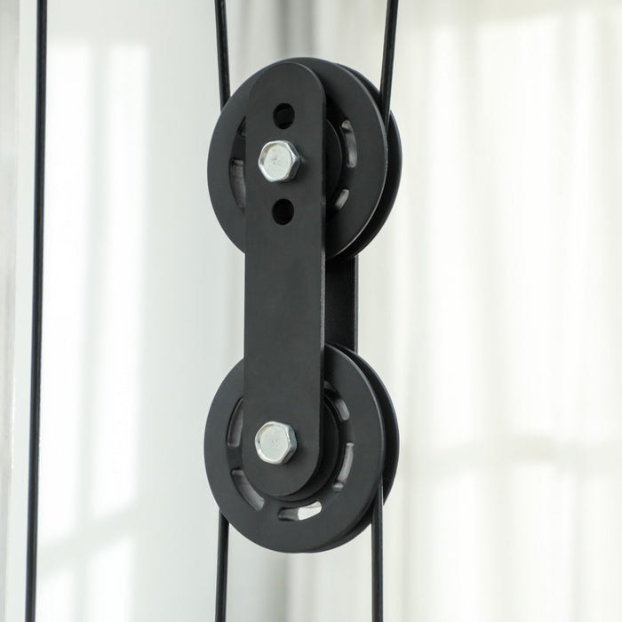 Soozier Multi-gym Smith Machine, Cage Pour L'halterophilie A Domicile