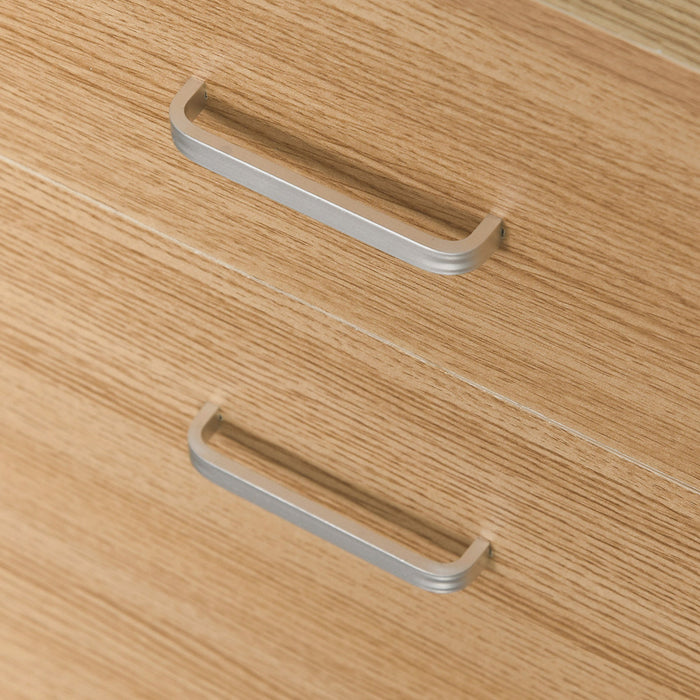 Vinsetto Classeur A 2 Tiroirs Avec Serrure