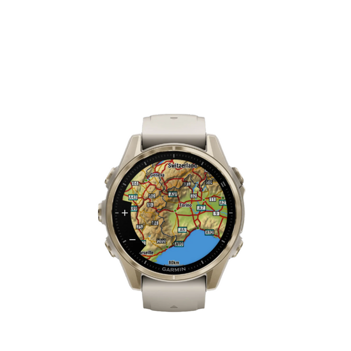  Soft Gold With Fog Gray/dark Sandstone Silicone Band